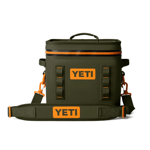 HOPPER YETI COOL BAG 12 - OLIVE/KING CRAB ORANGE
