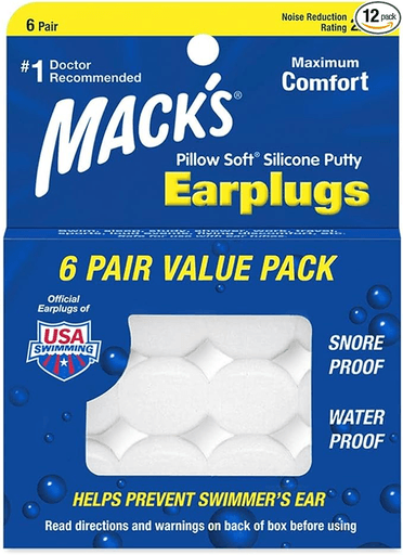 MACK´S KIDS EAR PLUGS - ORANGE