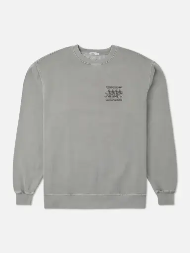 CREWNECK KATIN BONES CREW - GRAPHITE VINTED WASH